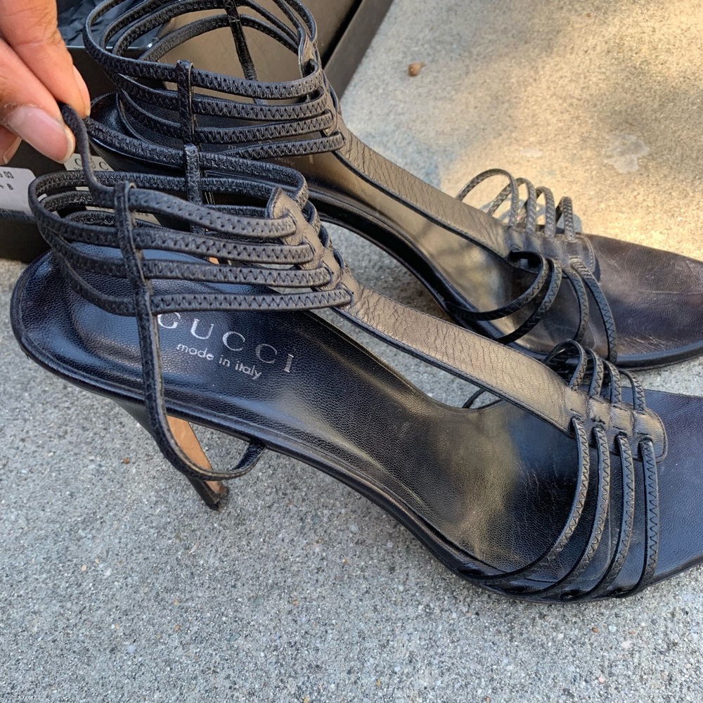 Gucci stiletto sandals